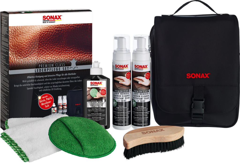 SONAX PremiumClass Leather Care Set
