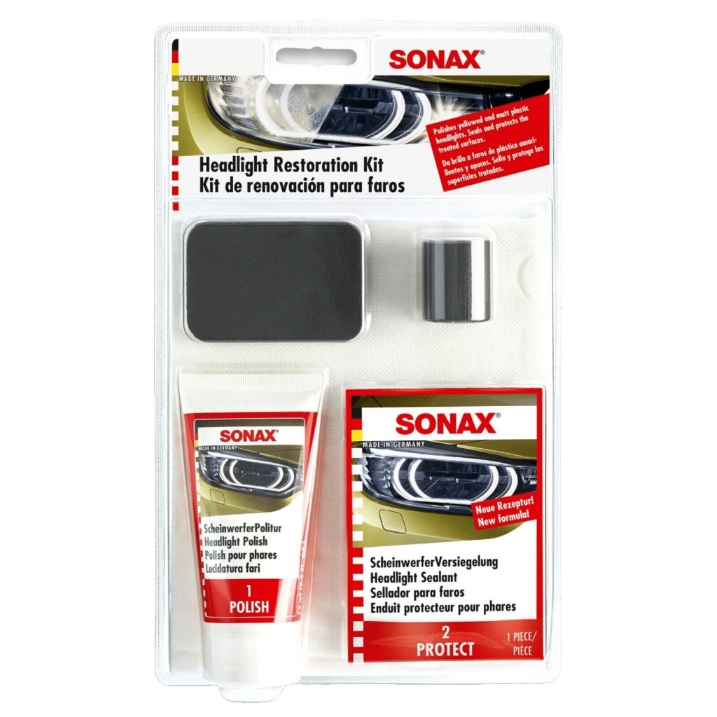 SONAX Headlight Restoration Set